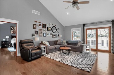 Custom trim throughout main floor 