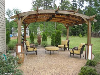 Exterior Back - Gorgeous Pergola!
