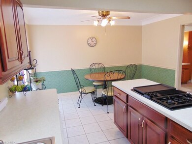 Eat in area of the kitchen
