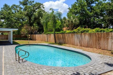 Private in-ground pool