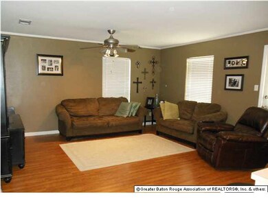View of family room from kitchen