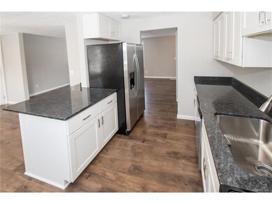 Additional view of New kitchen with granite counte