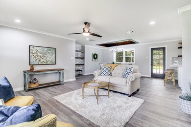 Living Room open to Dining Room