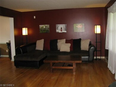 The welcoming living room is a great place to rela