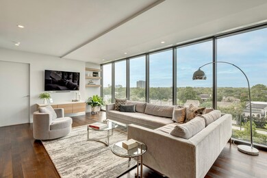 Built-in media center and bookshelves