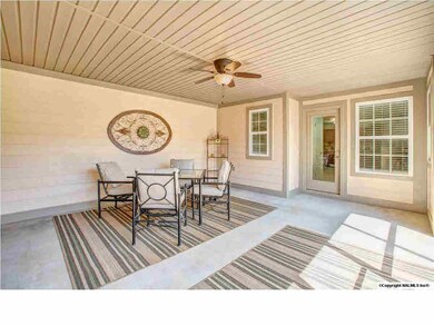 Screened in back porch