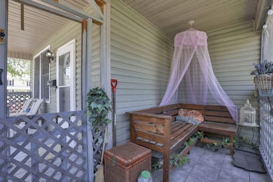 Comfortable Porch Sitting Area