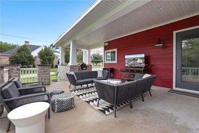 Entertaining will be a breeze on the porch.