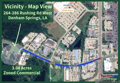 Less Than 700' from Intersection with Home Depot Drive
