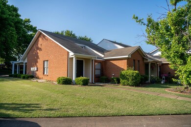 Front of this beautiful corner lot