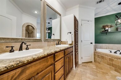 Amazing Master bath with large shower.