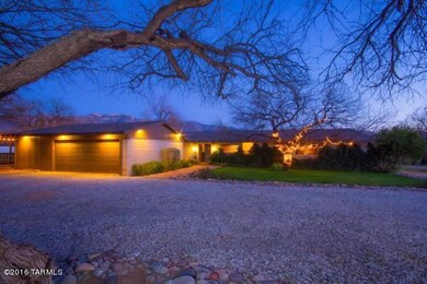Front of Home and Garage