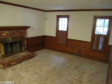 Den/Family/Great Room - Fireplace and new carpet i