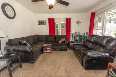 ENJOY THIS LIGHT/BRIGHT LIVING ROOM W/NEW WINDOWS,
