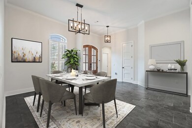 Virtually Staged Formal Dining