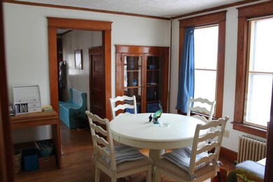 Unit 1: 1st floor dining room.