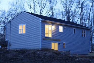 Exterior side and rear at night