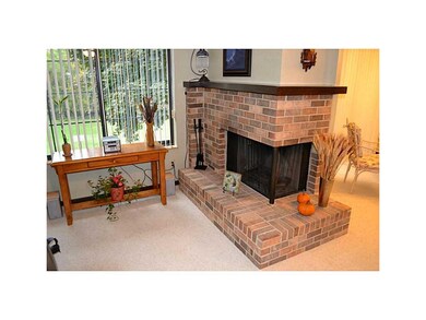 Fireplace.