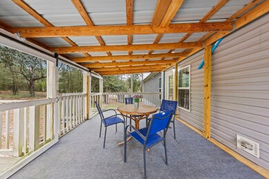 screened back porch