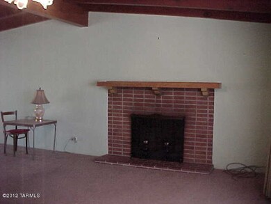 Fireplace in living room