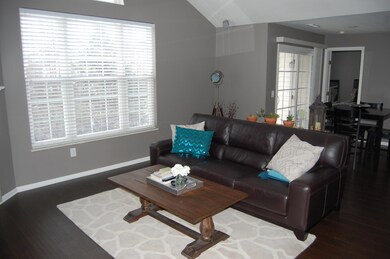 Great room with natural light