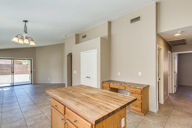 kitchen open to family room