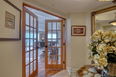 Added French doors for guest privacy and comfort