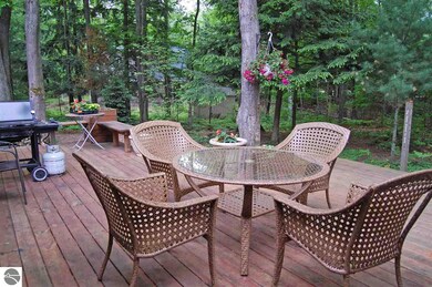 The back deck off the living room.