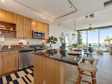 Chef's kitchen with gas cooking and large island w