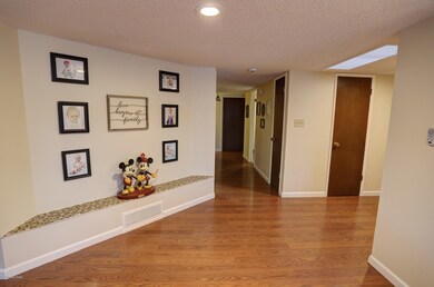 Spacious entry & Wide Hallways