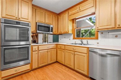 Double ovens makes holiday cooking a breeze!