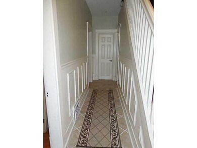 Entry/Foyer. The wainscoting continues throughout 