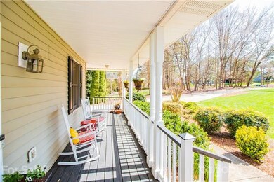 Relax in the rocker on this spacious front porch