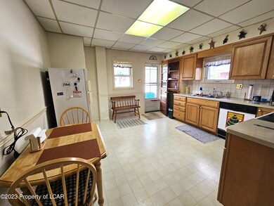 Kitchen towards oopen back door
