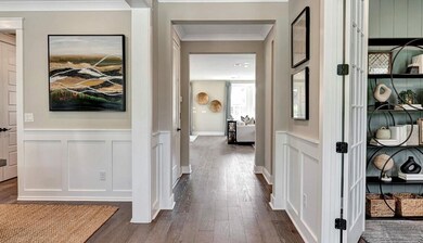 kiawah model foyer