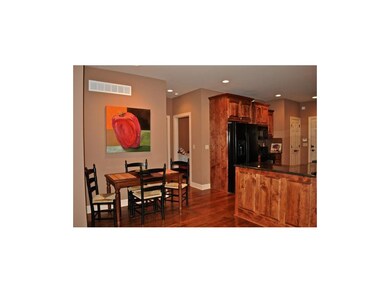 Enjoy a cup of coffee at the breakfast nook