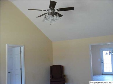 Living Room with Vaulted Ceilings