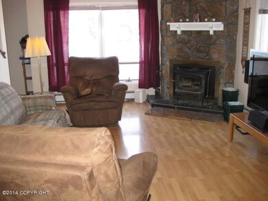 livingroom with fireplace woodstove
