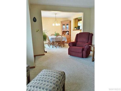 Living Room. Looking from the Living Room into the