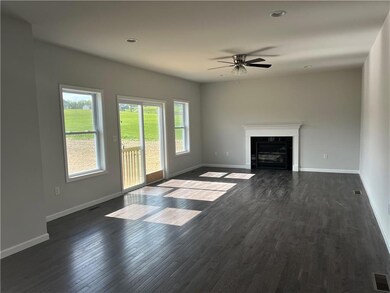 Example of a previously built home with the Living