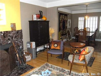 Living Room Living room looking to dining room