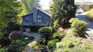 Lower level driveway and upper driveway leading to