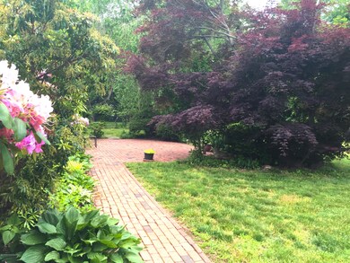 Brick back patio