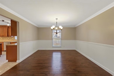 Lots of room to entertain in the large formal dining room!
