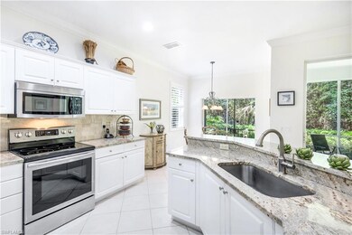 Bright and cheery, stainless steel appliances