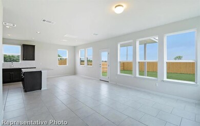 Unfurnished living room with healthy amount of na