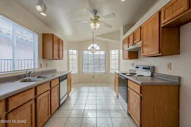 Light and bright kitchen.