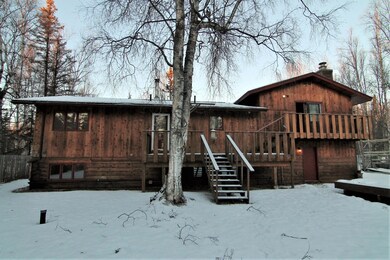 Back yard of home