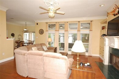 Family Room view from Foyer.