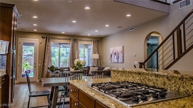 Lovely Kitchen featuring : Upgraded in 2023 Hardwo